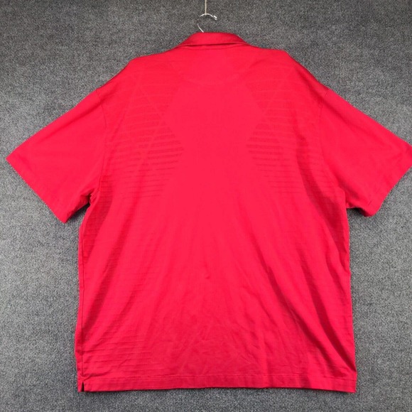 Tiger Woods Dri-Fit Men's US Open Pebble Beach Polo Shirt Red XXL Short Sleeve - Picture 5 of 14